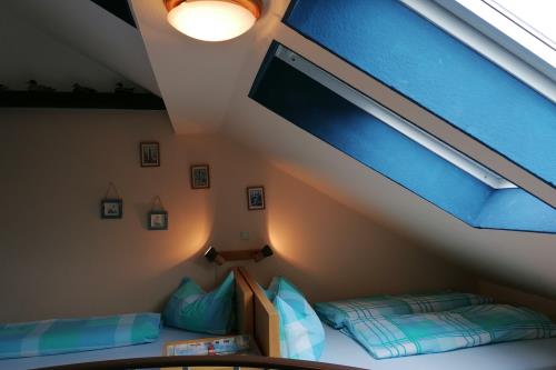 Borkum Ferienwohnung Oskar - Schlafzimmer