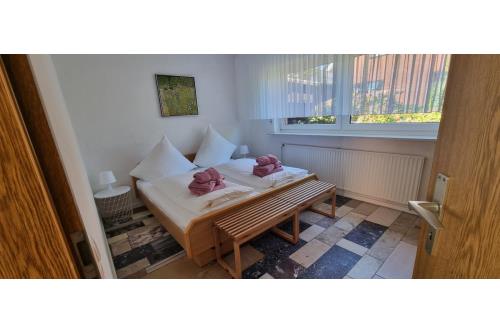 Borkum Ferienwohnung RosenRot am Meer 2