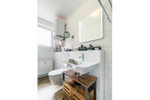 Borkum Ferienwohnung Solveig - Bad