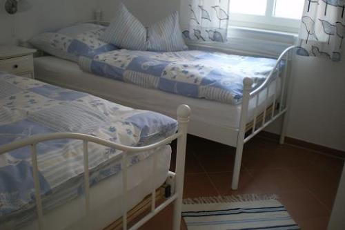 Borkum Ferienwohnung Strandläufer - KInderzimmer zweiBetten
