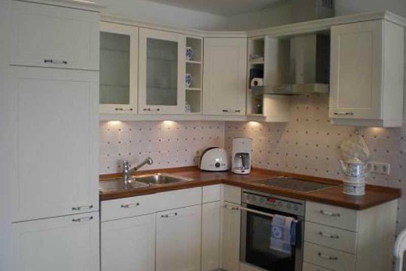 Borkum Ferienwohnung Strandläufer - Küche