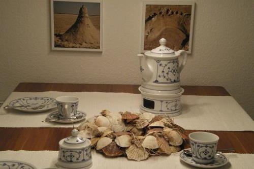 Borkum Ferienwohnung Strandläufer - Teestunde