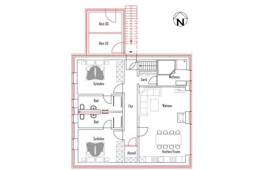 Borkum Ferienwohnung Traumzeit