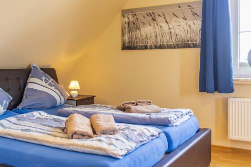 Borkum Ferienwohnung Trientje / Haus Leuchtturmkieker - Schlafzimmer