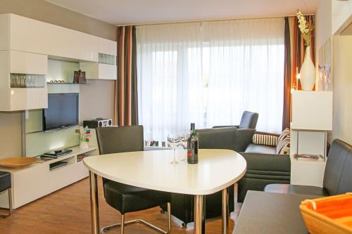 Borkum Ferienwohnung Ubbens - Wohnzimmer