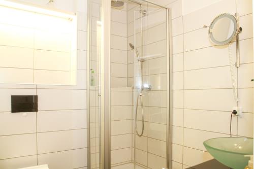 Borkum Ferienwohnung Ubbens - Bad