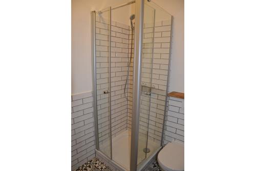 Borkum Ferienwohnung Villa Scherz - Bad