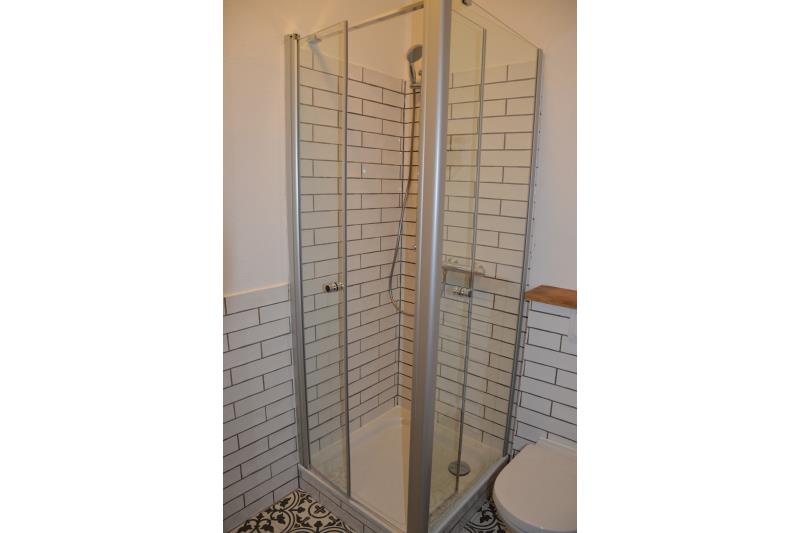 Borkum Ferienwohnung Villa Scherz - Bad