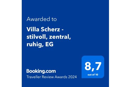 Borkum Ferienwohnung Villa Scherz - Digital Award TRA 2024