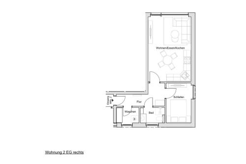 Borkum Ferienwohnungen Haus Deich 71 - Wohnung 2 - 2024 12 10 Deichstraße Borkum Whg 2 1