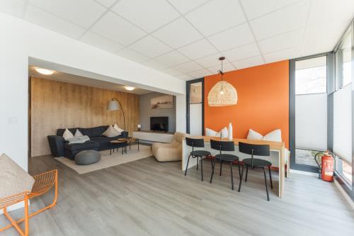 Borkum Ferienwohnungen Haus Deich 71 - Wohnung 7 - Wohn/Esszimmer