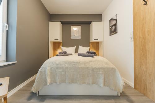 Borkum Ferienwohnungen Haus Deich 71 - Wohnung 7 - Schlafzimmer 2