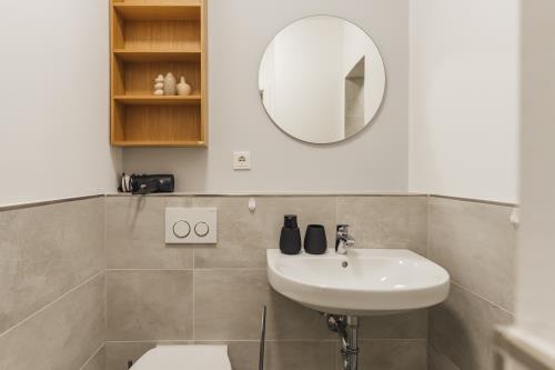 Borkum Ferienwohnungen Haus Deich 71 - Wohnung 7 - Bad