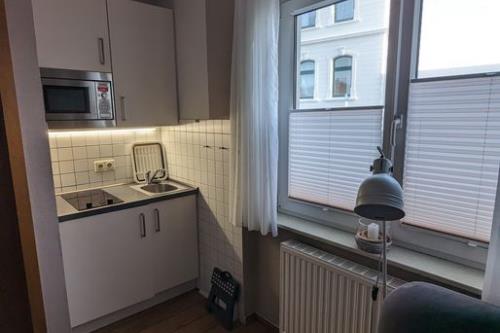 Borkum Ferienwohnung Haus Donat - Apartment Aike - ID 11024 - Wohnung Aike, Pantry-Küche
