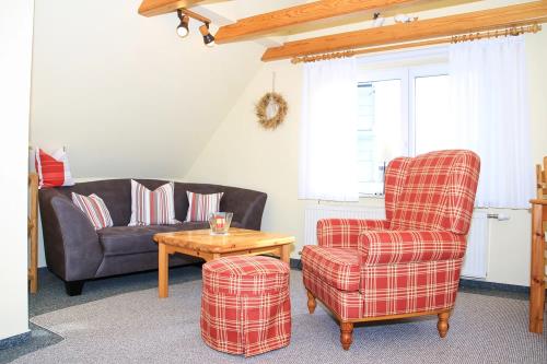 Borkum Haus Donat - Ferienwohnung Maren - ID 11023 - Wohnung Maren, Wohnraum