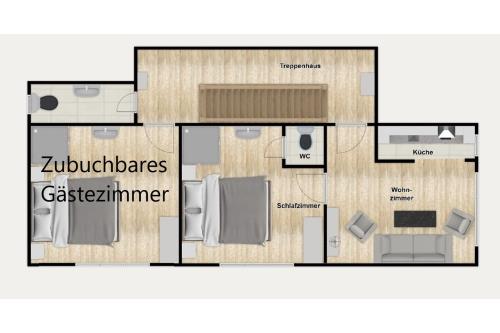 Borkum Ferienwohnung Haus Osnabrück - Ankerplatz - Ausstattung 7