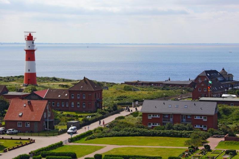 Borkum Ferienwohnungen Haus Rena - Ferienwohnung Aussenansicht