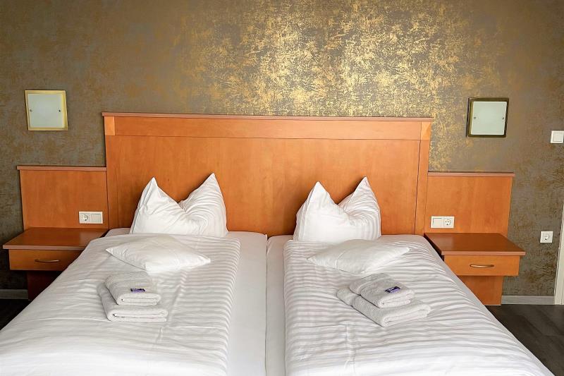 Borkum Hotel Haus Passat - Studio Meerblick 12 OG - Doppelbett