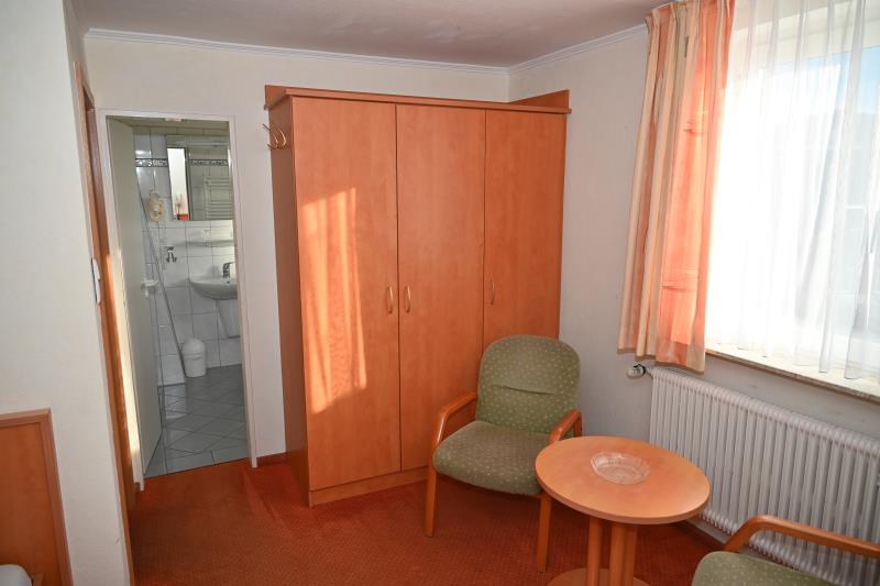 Borkum Hotel Haus Passat - Zweibettzimmer 03 EG - Ausstattung 2