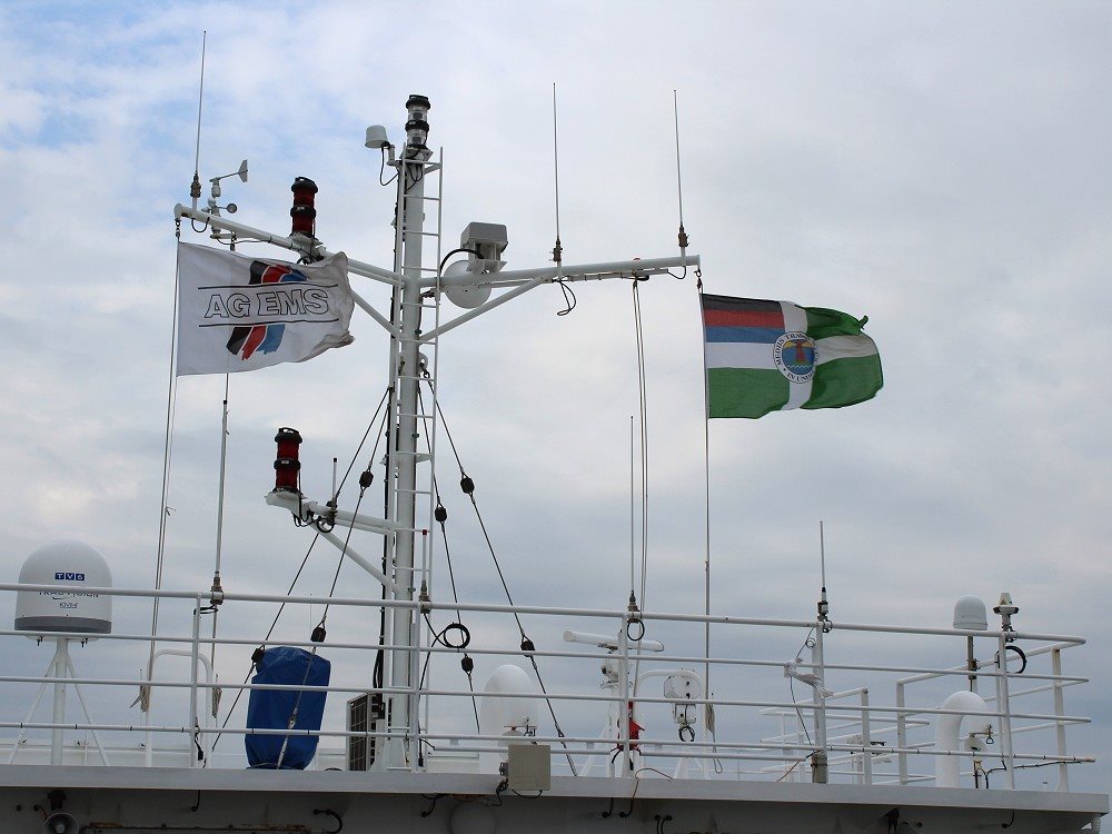 Flaggen AG Ems und Borkum