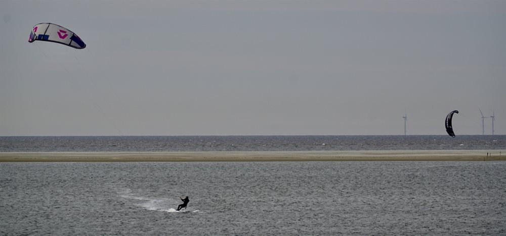 Kite Surfing auf Borkum