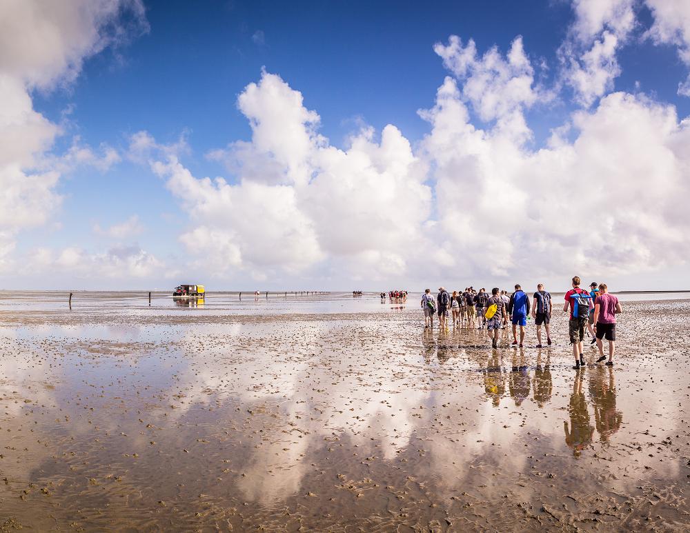 Wattwanderung auf Borkum
